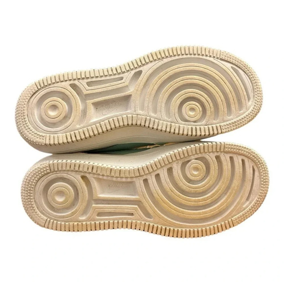 Nike Air Force 1 Low PLT.AF.ORM Barely Green Brown Mint Y2K Vintage Size 8 - Picture 12 of 13